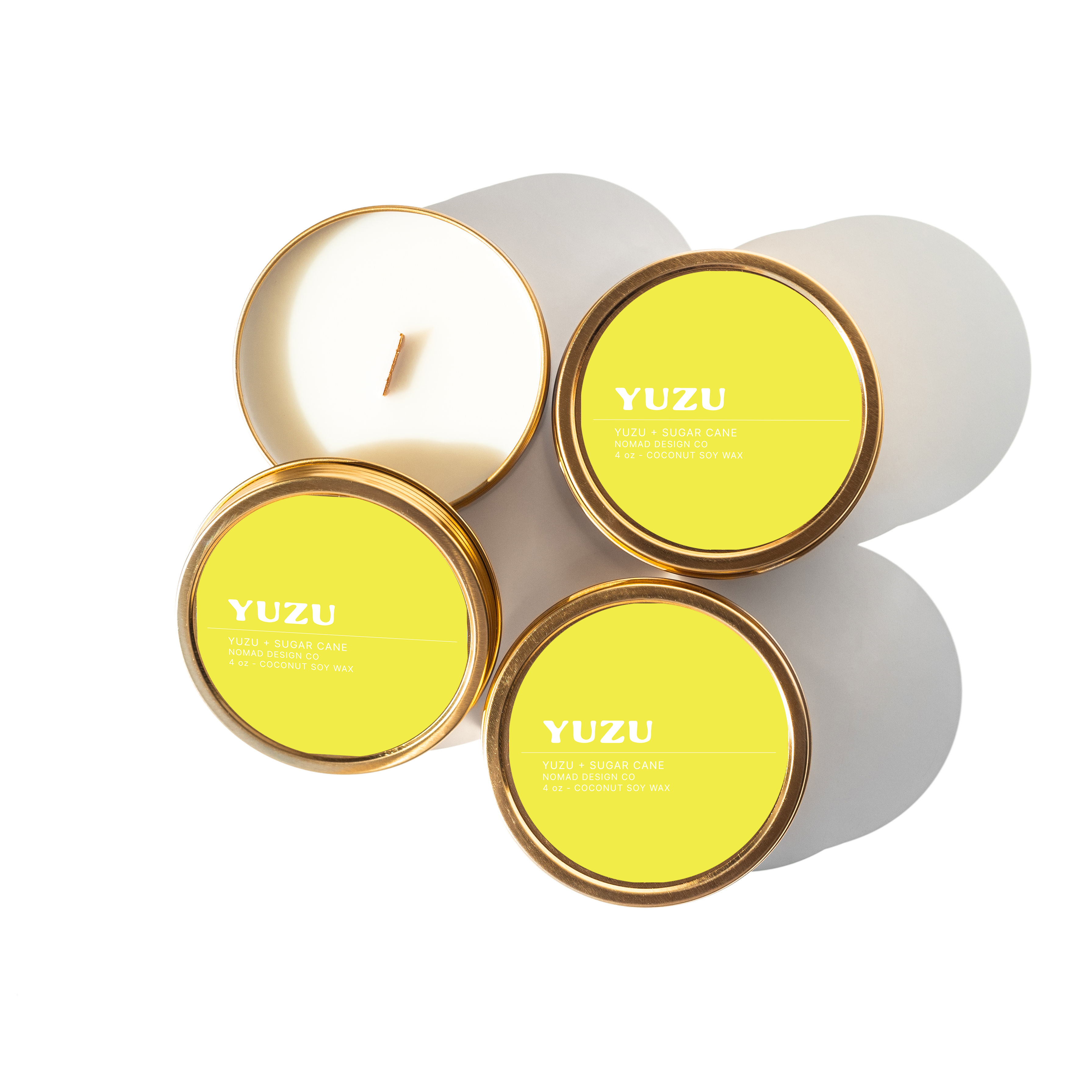 Yuzu Travel Tin Candle